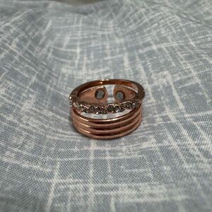 Pair of Stackable Copper Magnetic Rings 7